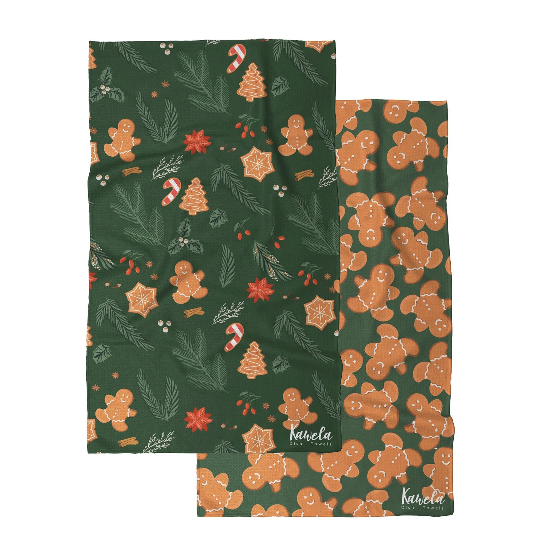 Linges à vaisselle en microfibre - Kawelä - Noël - Strasbourg - Paquet de 2